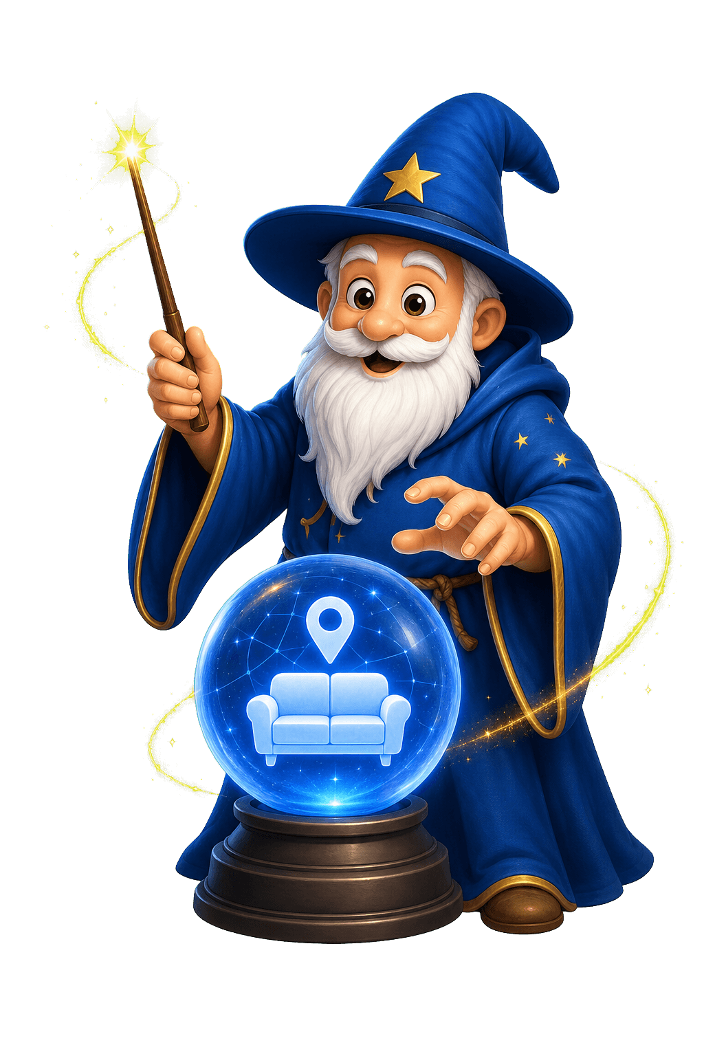 Wizard searching marketplace listings